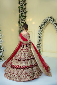 AJR Couture | Bridals Collection | Noori by AJR Couture - Designer Dress - Type: Bridal - Available at Libayah - 100% Original