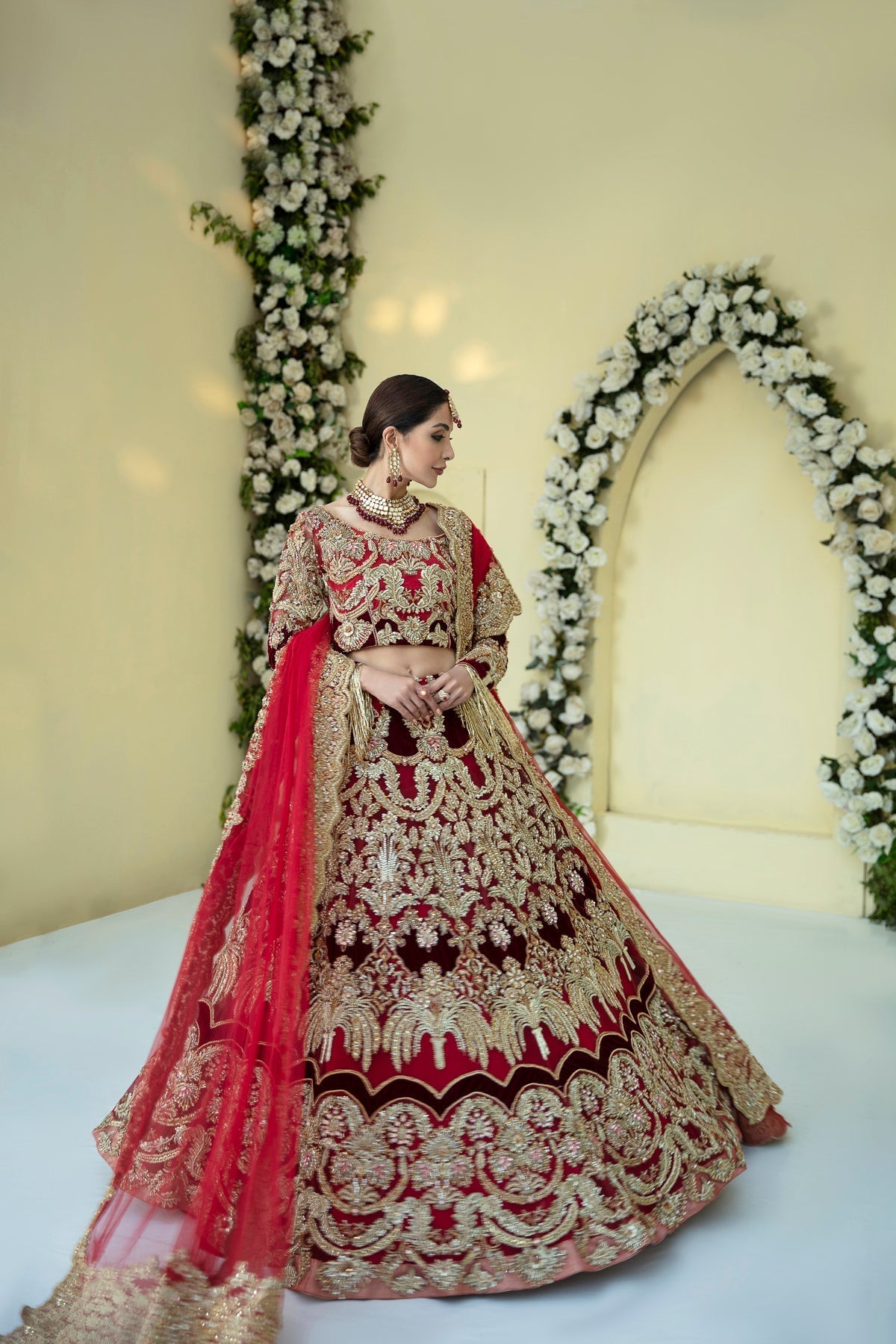 AJR Couture | Bridals Collection | Noori by AJR Couture - Designer Dress - Type: Bridal - Available at Libayah - 100% Original