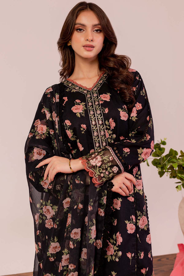 Farasha | Printed Essentials | Black Scarlet by Farasha - Designer Dress - Type: Ladies Clothes - Available at Libayah - 100% Original