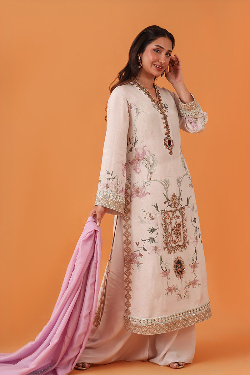 Afrozeh | Basic Pret 26 RTW | NACRE by Afrozeh - Designer Dress  - Type : Ladies Clothes - Available at Libayah - 100% Original 
