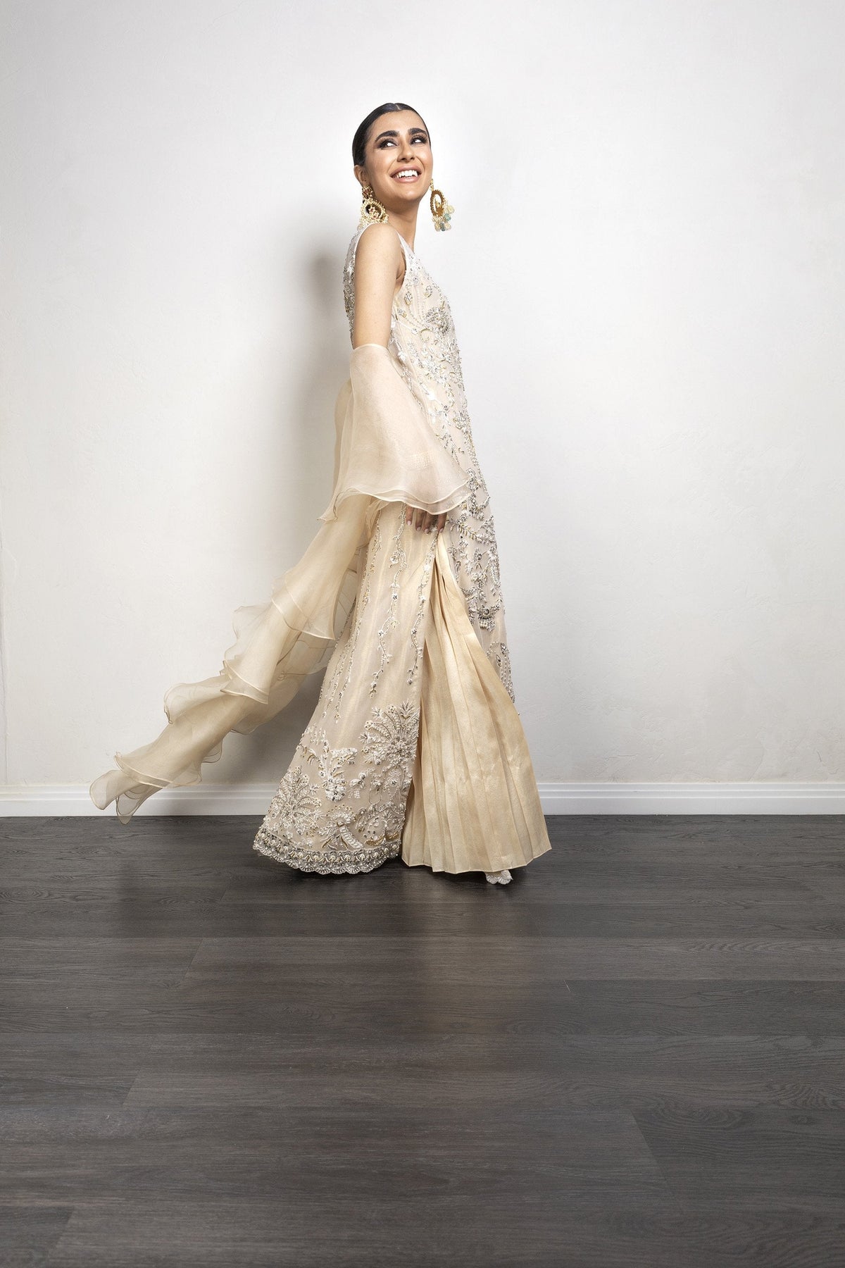 Mina Hasan | Formal Wedding Dresses | MHC-1035 by Mina Hasan - Designer Dress - Type: Ladies Clothes - Available at Libayah - 100% Original