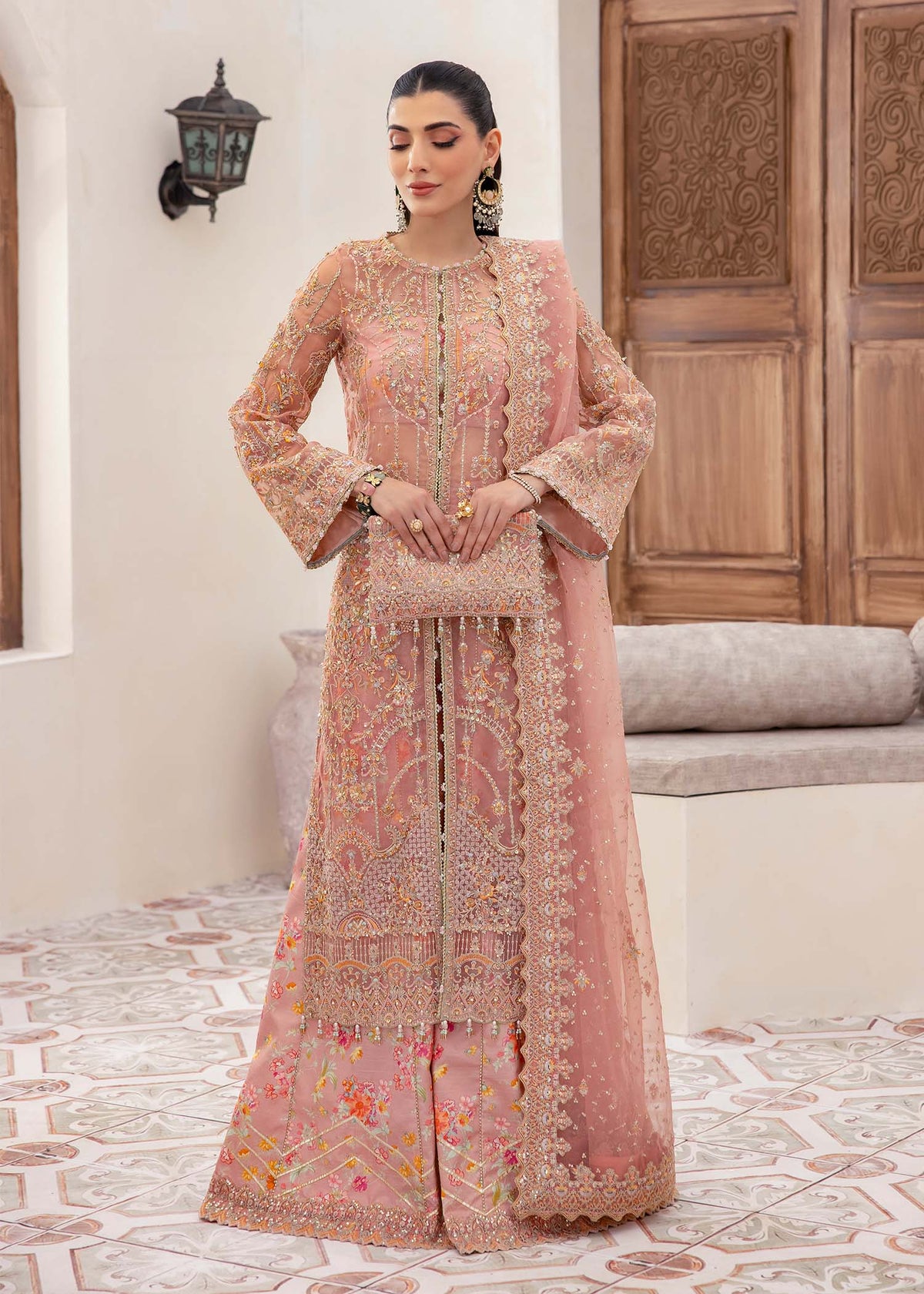 Kanwal Malik | Mirha Eid Luxury Pret 25 | Eshaal by Kanwal Malik - Designer Dress - Type: Ladies Clothes - Available at Libayah - 100% Original