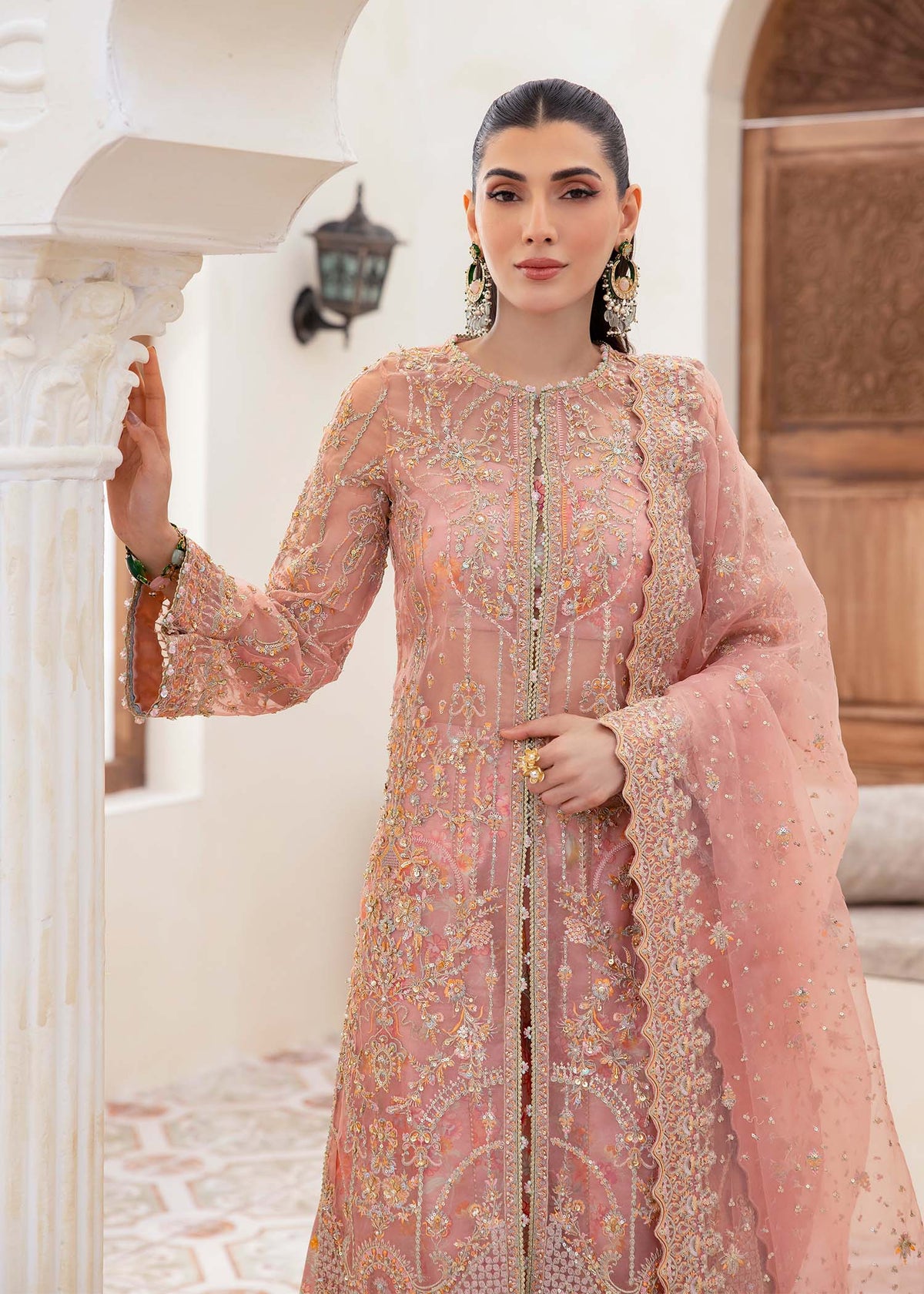 Kanwal Malik | Mirha Eid Luxury Pret 25 | Eshaal by Kanwal Malik - Designer Dress - Type: Ladies Clothes - Available at Libayah - 100% Original