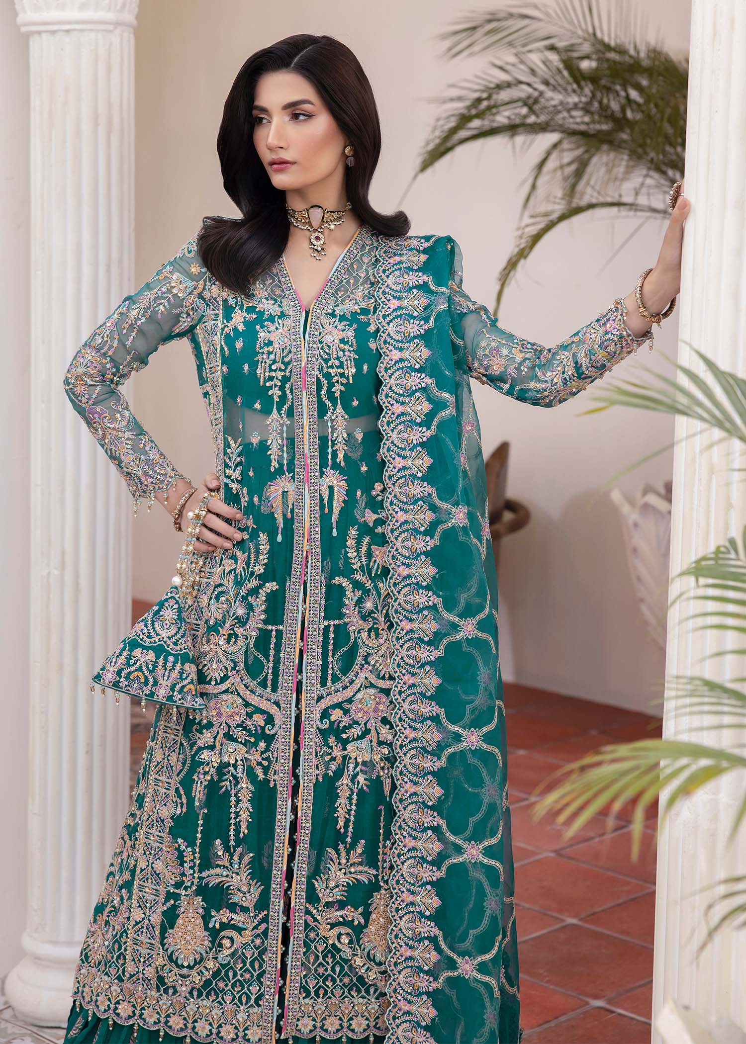 Kanwal Malik | Mirha Eid Luxury Pret 25 | Maya by Kanwal Malik - Designer Dress - Type: Ladies Clothes - Available at Libayah - 100% Original