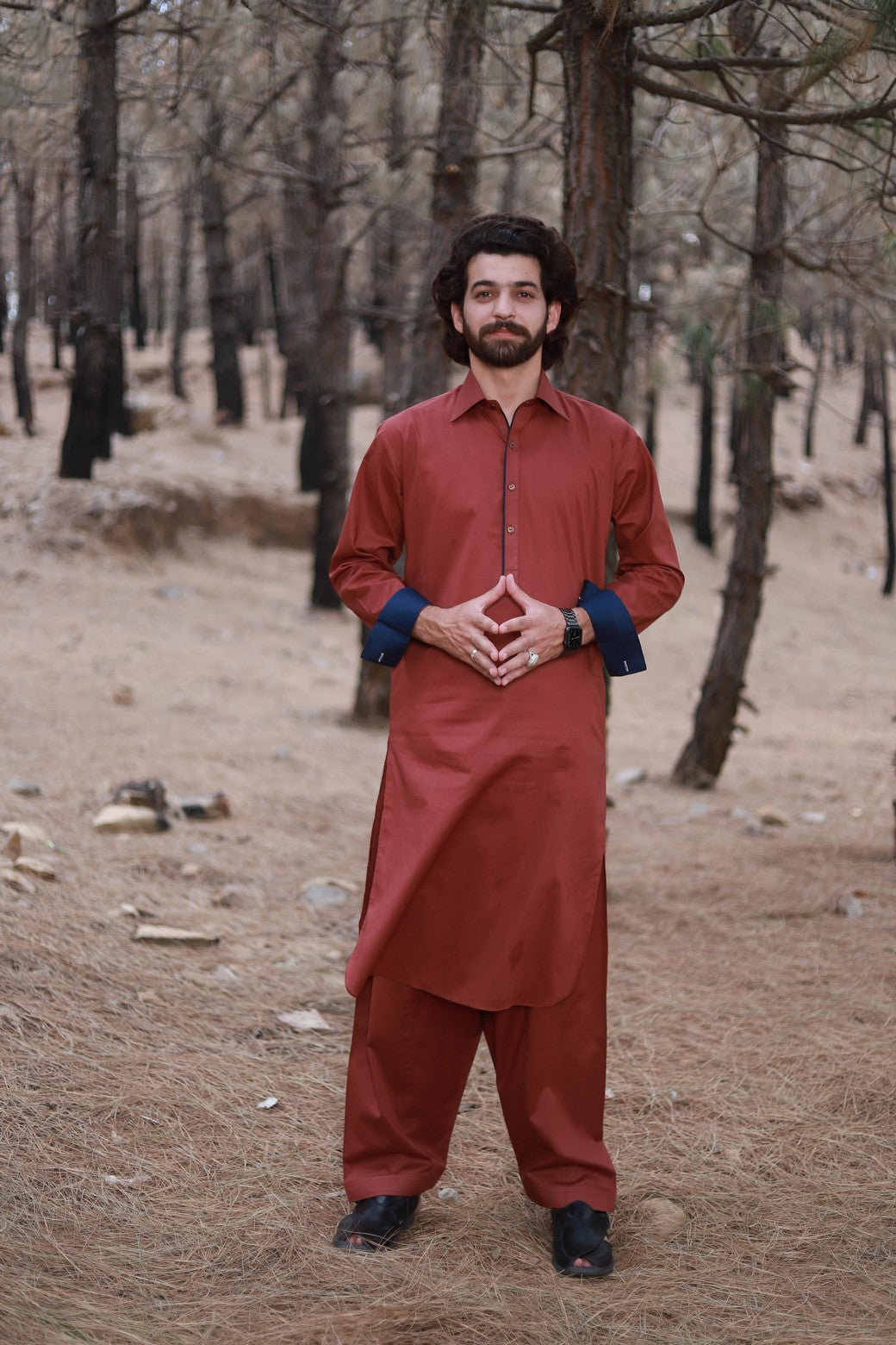 Pakistani Menswear | Men of Khyber-05 by Libayah Ltd. - Designer Dress - Type: Menswear - Available at Libayah - 100% Original
