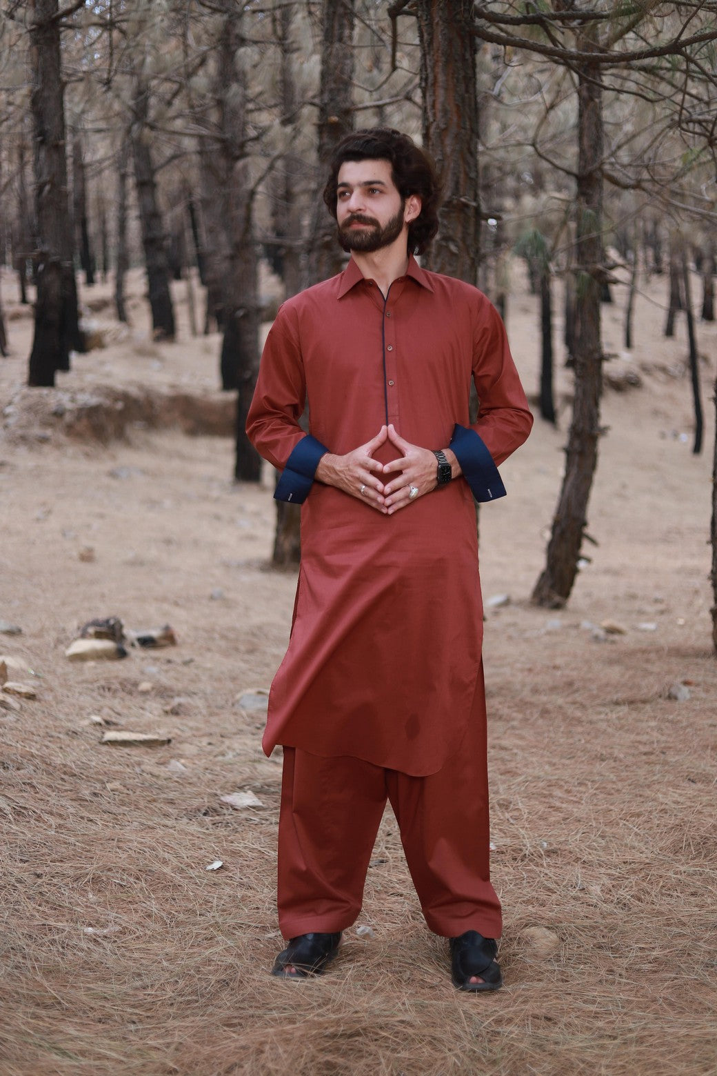 Pakistani Menswear | Men of Khyber-05 by Libayah Ltd. - Designer Dress - Type: Menswear - Available at Libayah - 100% Original
