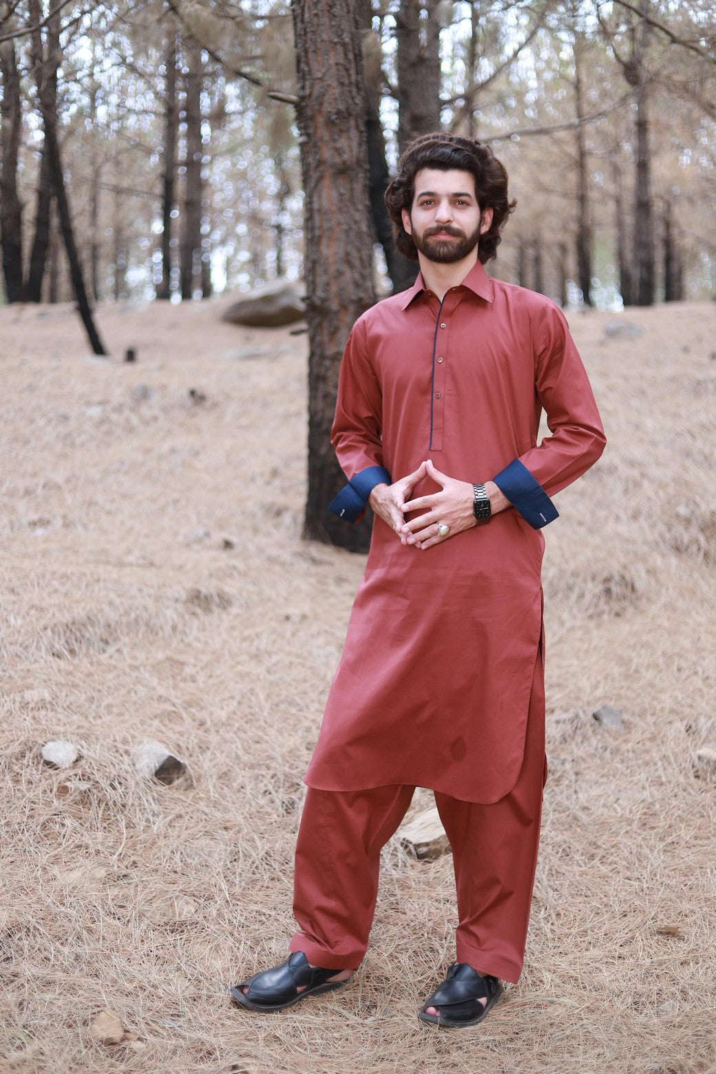 Pakistani Menswear | Men of Khyber-05 by Libayah Ltd. - Designer Dress - Type: Menswear - Available at Libayah - 100% Original