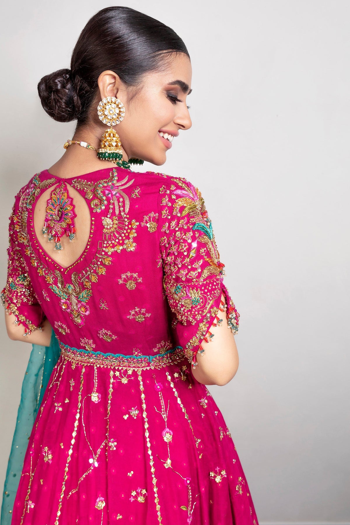 Mina Hasan | Formal Wedding Dresses | MHC-1036 by Mina Hasan - Designer Dress - Type: Ladies Clothes - Available at Libayah - 100% Original