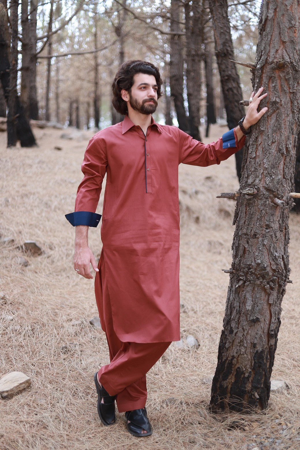 Pakistani Menswear | Men of Khyber-05 by Libayah Ltd. - Designer Dress - Type: Menswear - Available at Libayah - 100% Original