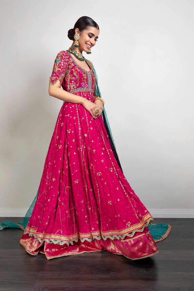 Mina Hasan | Formal Wedding Dresses | MHC-1036 by Mina Hasan - Designer Dress - Type: Ladies Clothes - Available at Libayah - 100% Original