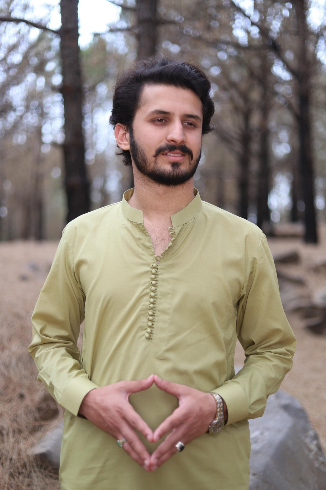 Pakistani Menswear | Men of Khyber-02 by Libayah Ltd. - Designer Dress - Type: Menswear - Available at Libayah - 100% Original