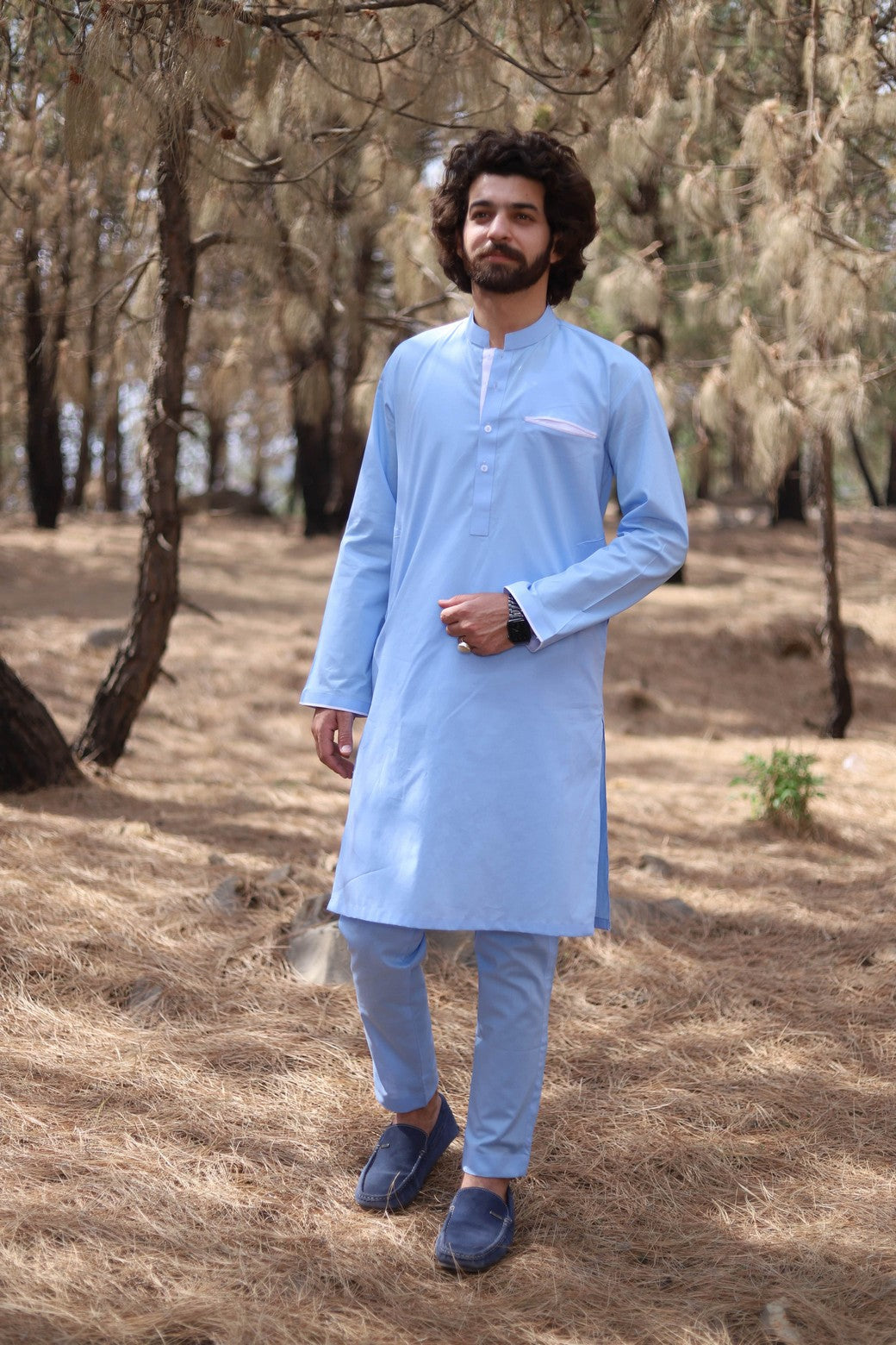 Pakistani Menswear | Men of Khyber-16 by Libayah Ltd. - Designer Dress - Type: Menswear - Available at Libayah - 100% Original