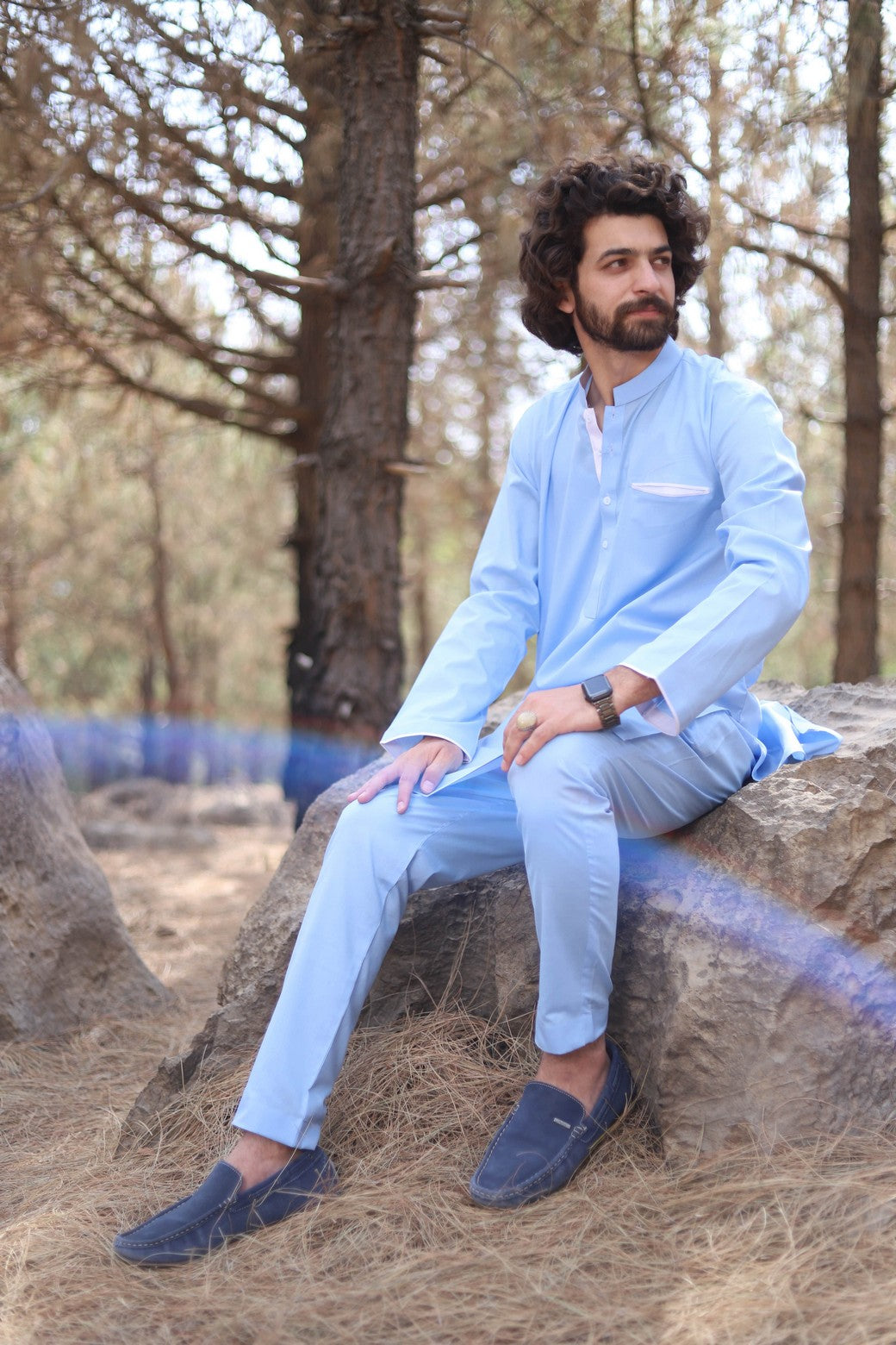 Pakistani Menswear | Men of Khyber-16 by Libayah Ltd. - Designer Dress - Type: Menswear - Available at Libayah - 100% Original
