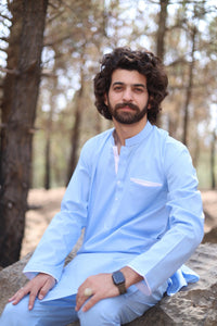 Pakistani Menswear | Men of Khyber-16 by Libayah Ltd. - Designer Dress - Type: Menswear - Available at Libayah - 100% Original
