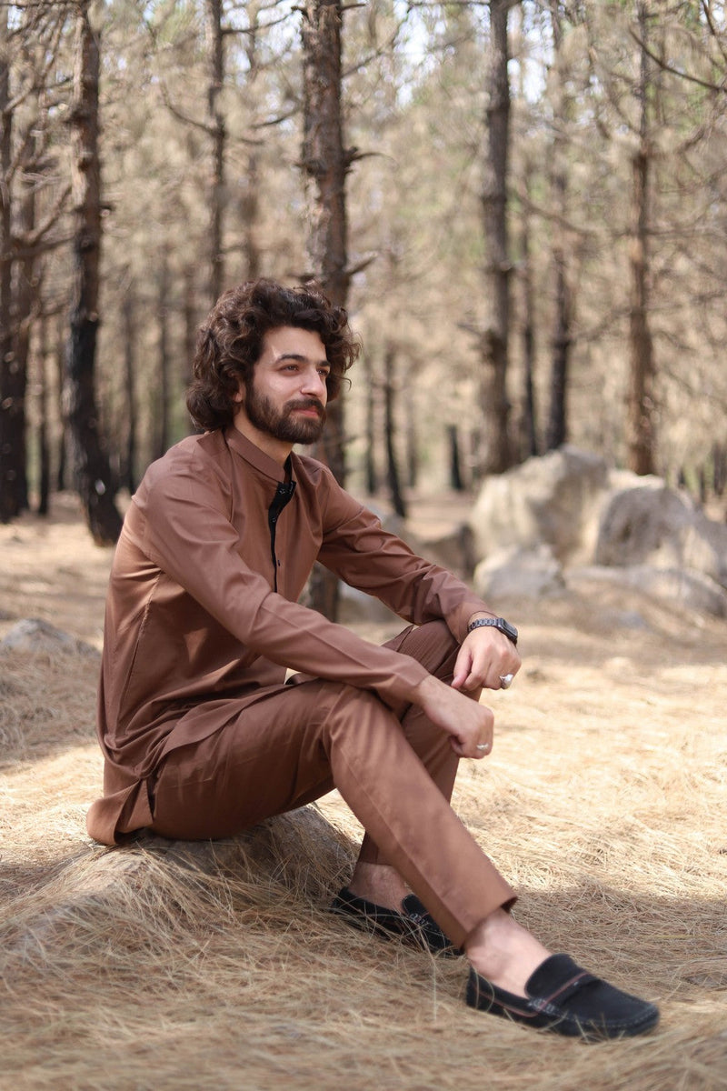 Pakistani Menswear | Men of Khyber-12 by Libayah Ltd. - Designer Dress - Type: Menswear - Available at Libayah - 100% Original