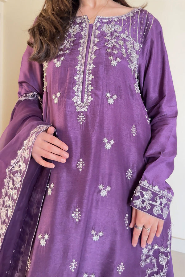 Maryum N Maria | Amani Formals | RAYA - MW40118 by Maryum N Maria - Designer Dress  - Type : Ladies Clothes - Available at Libayah - 100% Original 