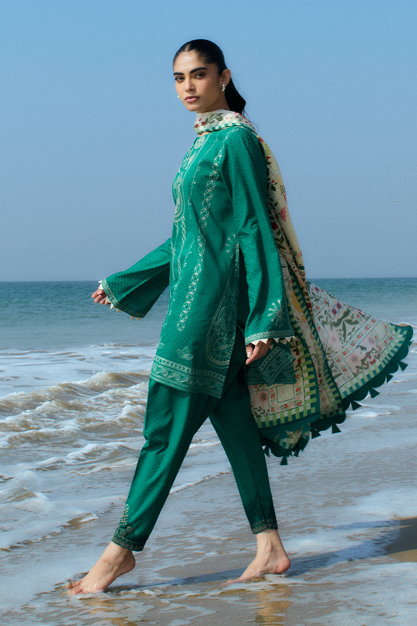 Sania Maskatiya | Luxury Lawn 25 |Tami (B) by Sania Maskatiya - Designer Dress  - Type : Ladies Clothes - Available at Libayah - 100% Original 