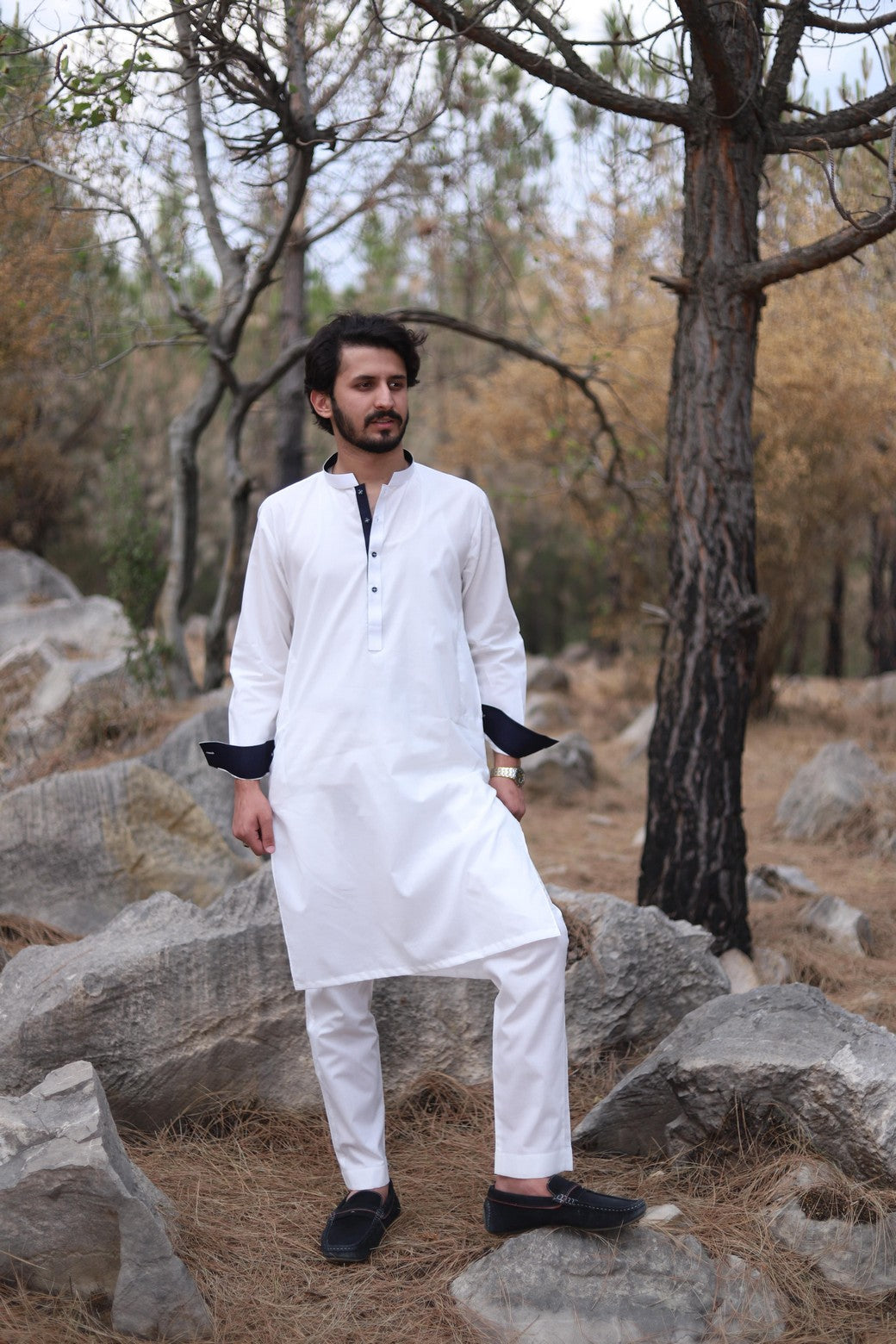 Pakistani Menswear | Men of Khyber-07 by Libayah Ltd. - Designer Dress - Type: Menswear - Available at Libayah - 100% Original