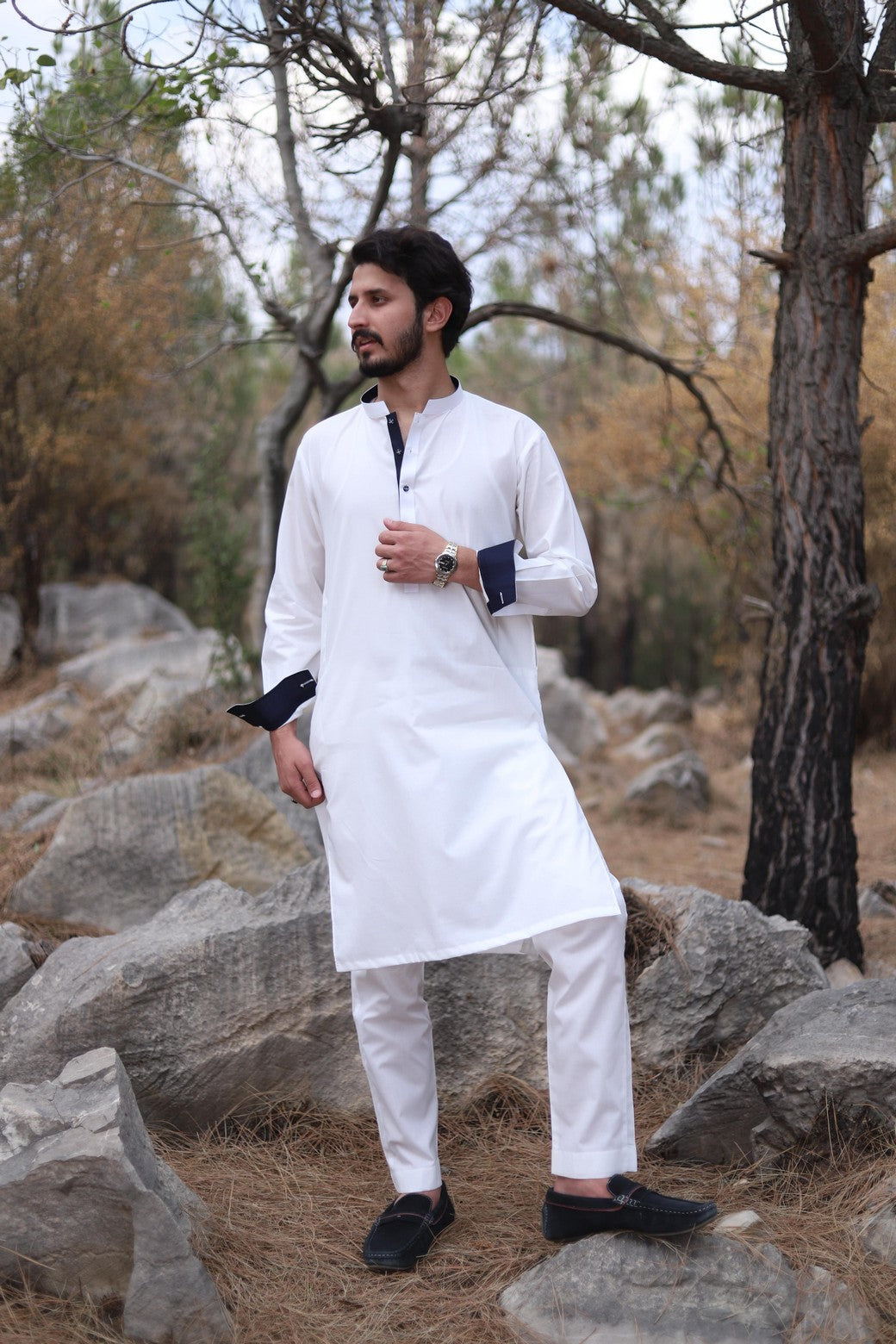 Pakistani Menswear | Men of Khyber-07 by Libayah Ltd. - Designer Dress - Type: Menswear - Available at Libayah - 100% Original