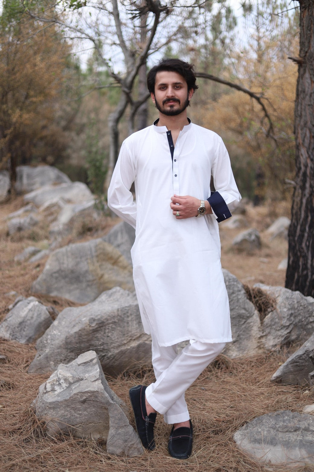 Pakistani Menswear | Men of Khyber-07 by Libayah Ltd. - Designer Dress - Type: Menswear - Available at Libayah - 100% Original