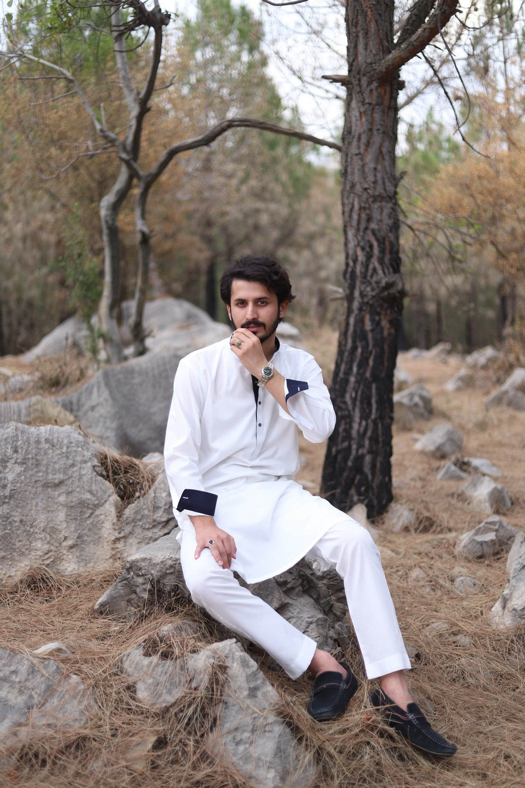 Pakistani Menswear | Men of Khyber-07 by Libayah Ltd. - Designer Dress - Type: Menswear - Available at Libayah - 100% Original