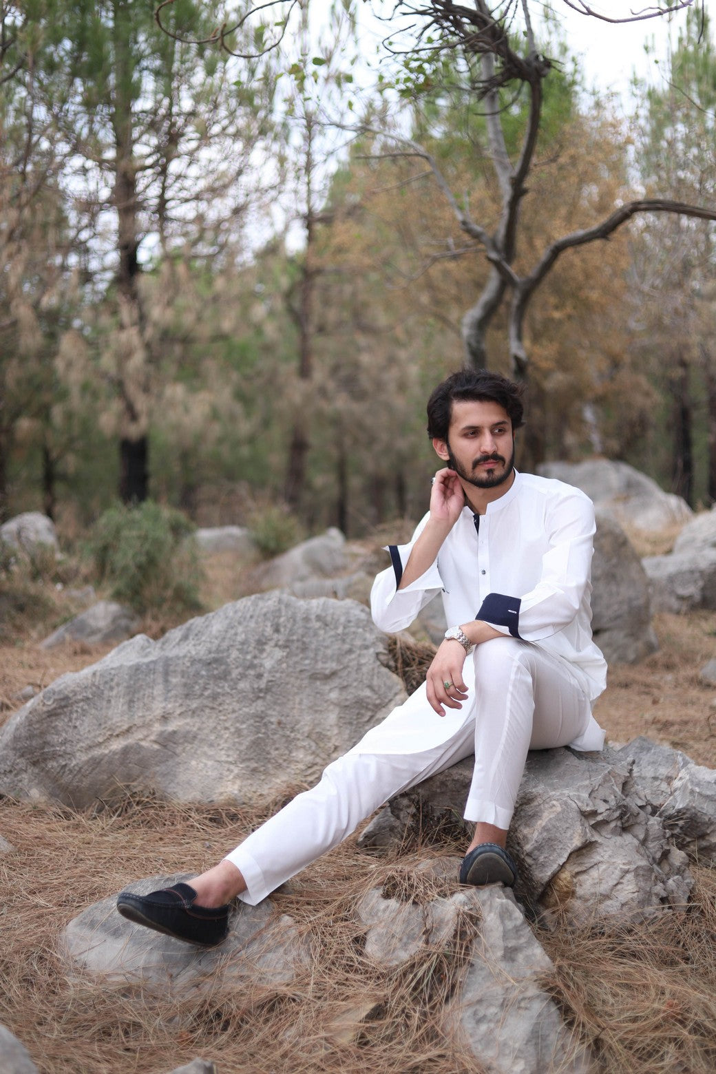 Pakistani Menswear | Men of Khyber-07 by Libayah Ltd. - Designer Dress - Type: Menswear - Available at Libayah - 100% Original