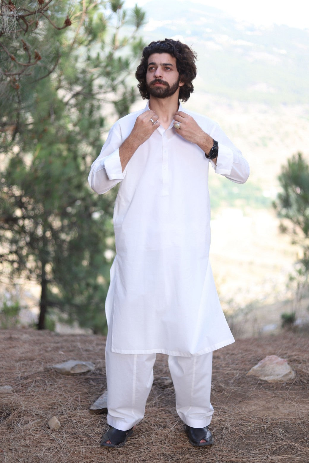 Pakistani Menswear | Men of Khyber-04 by Libayah Ltd. - Designer Dress - Type: Menswear - Available at Libayah - 100% Original