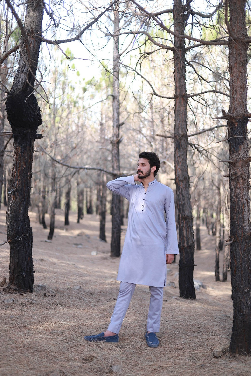 Pakistani Menswear | Men of Khyber-01 by Libayah Ltd. - Designer Dress - Type: Menswear - Available at Libayah - 100% Original