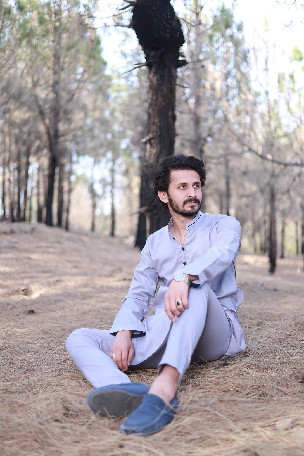 Pakistani Menswear | Men of Khyber-01 by Libayah Ltd. - Designer Dress - Type: Menswear - Available at Libayah - 100% Original