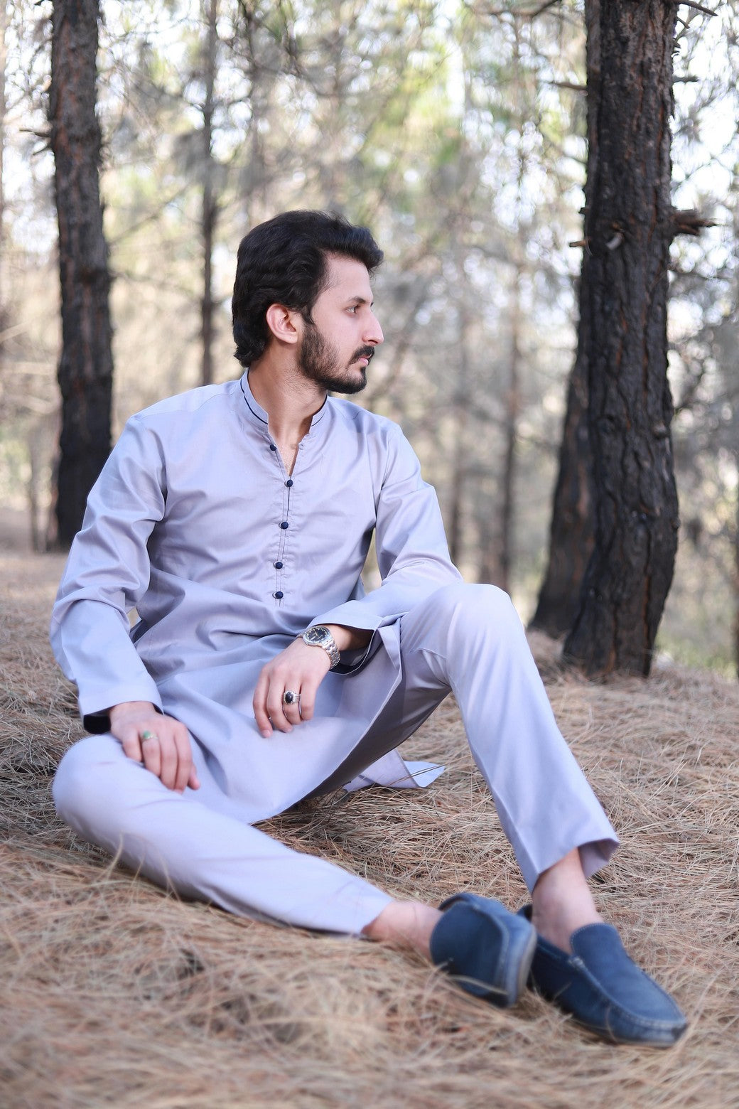 Pakistani Menswear | Men of Khyber-01 by Libayah Ltd. - Designer Dress - Type: Menswear - Available at Libayah - 100% Original