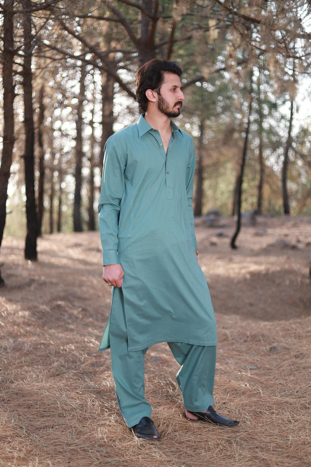 Pakistani Menswear | Men of Khyber-14 by Libayah Ltd. - Designer Dress - Type: Menswear - Available at Libayah - 100% Original