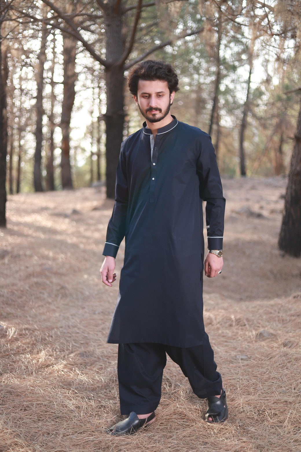 Pakistani Menswear | Men of Khyber-09 by Libayah Ltd. - Designer Dress - Type: Menswear - Available at Libayah - 100% Original