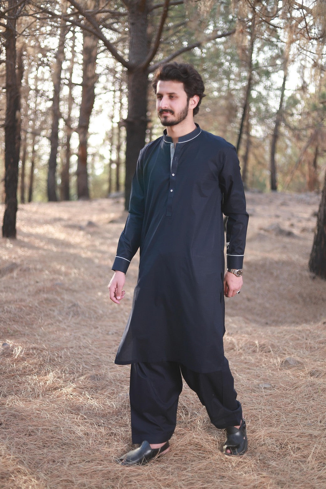 Pakistani Menswear | Men of Khyber-09 by Libayah Ltd. - Designer Dress - Type: Menswear - Available at Libayah - 100% Original