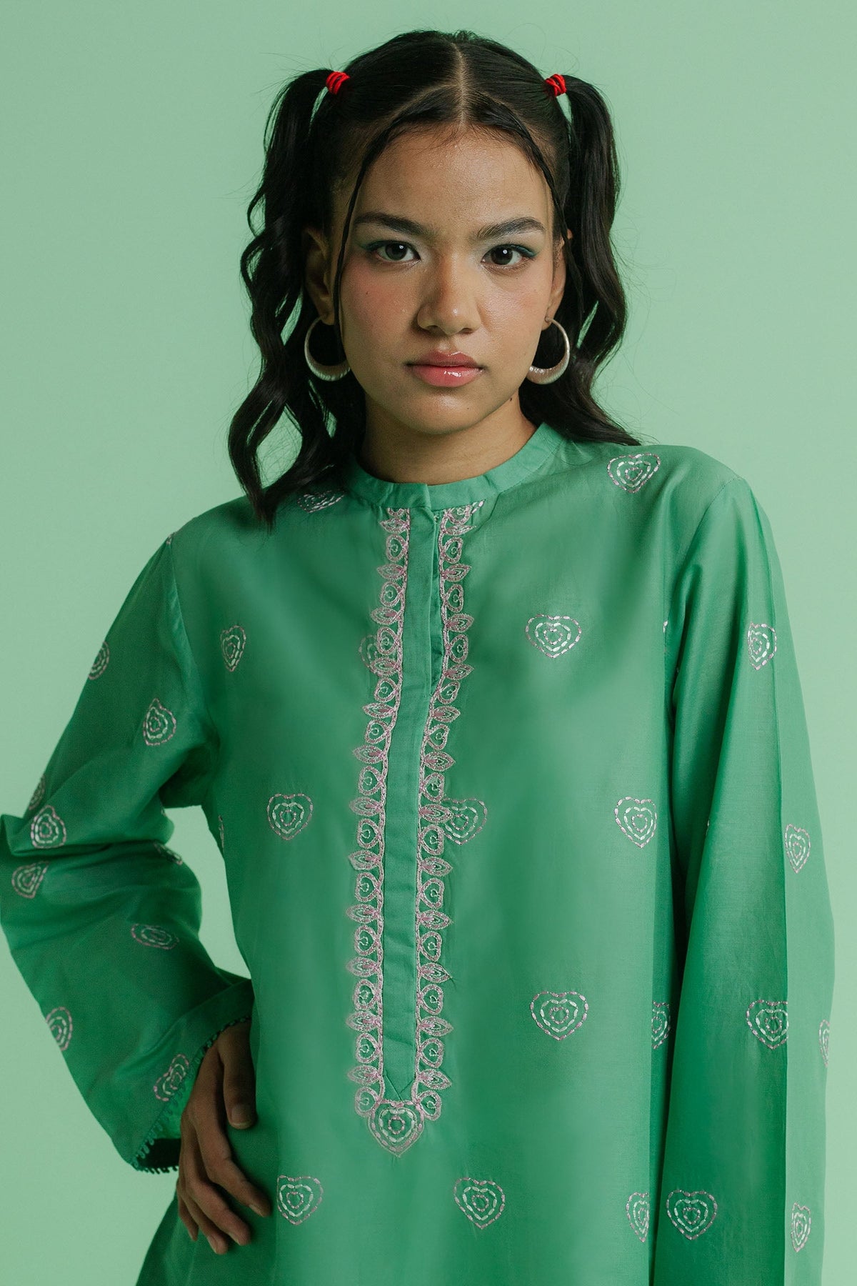 Zara Shahjahan | Love Coco SS 25 | CR25C0555 by Zara Shahjahan - Designer Dress  - Type : Ladies Clothes - Available at Libayah - 100% Original 