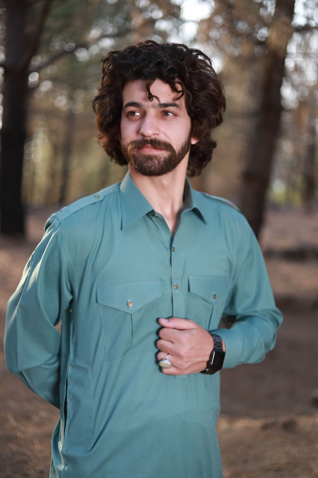 Pakistani Menswear | Men of Khyber-10 by Libayah Ltd. - Designer Dress - Type: Menswear - Available at Libayah - 100% Original