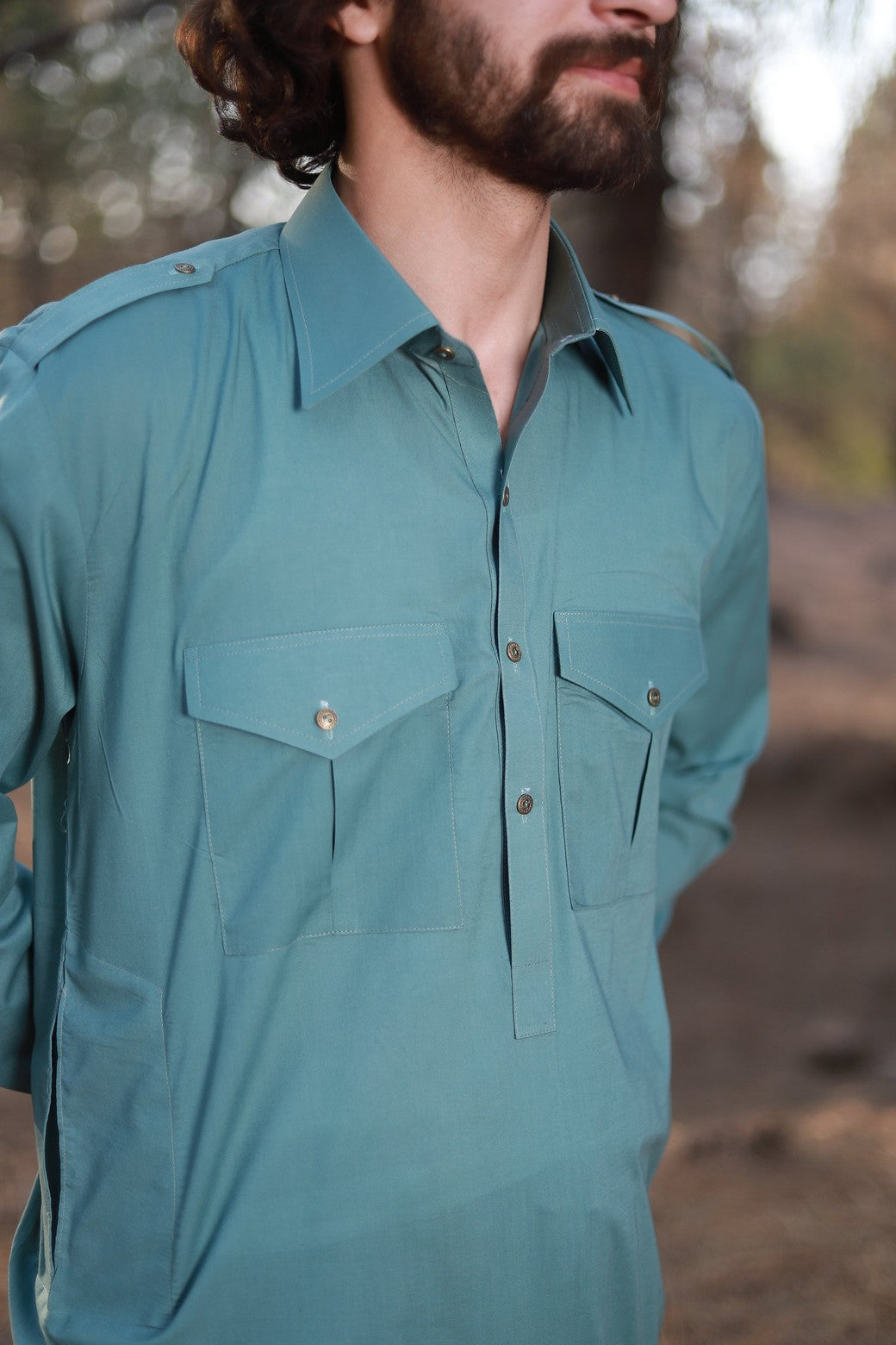 Pakistani Menswear | Men of Khyber-10 by Libayah Ltd. - Designer Dress - Type: Menswear - Available at Libayah - 100% Original
