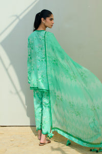 Sania Maskatiya | Luxury Lawn 25 | Azur (B) by Sania Maskatiya - Designer Dress  - Type : Ladies Clothes - Available at Libayah - 100% Original 