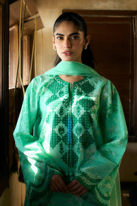 Sania Maskatiya | Luxury Lawn 25 | Azur (B) by Sania Maskatiya - Designer Dress  - Type : Ladies Clothes - Available at Libayah - 100% Original 