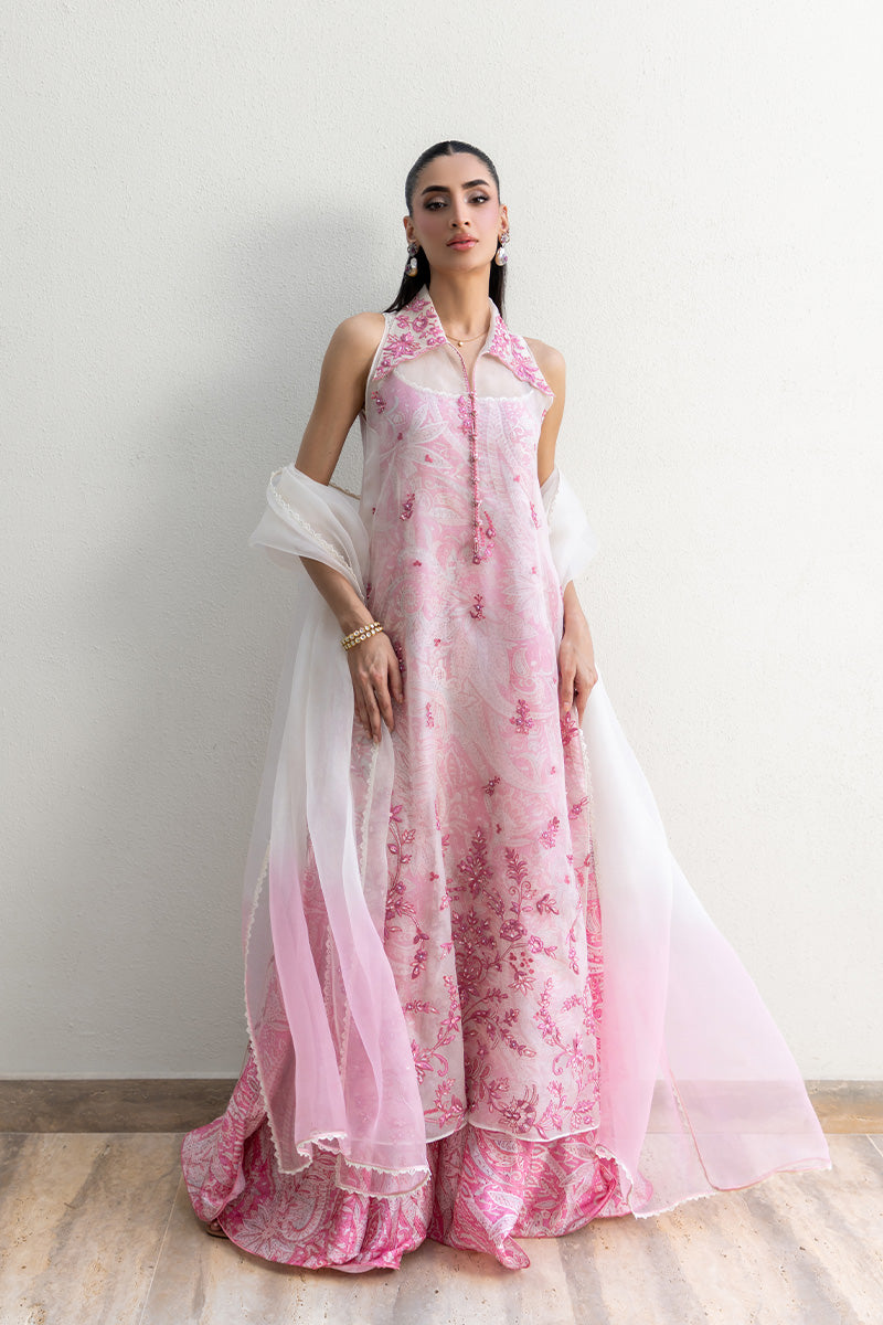 Mina Hasan | Fall Edit 26 | Sashana by Mina Hasan - Designer Dress  - Type : Ladies Clothes - Available at Libayah - 100% Original 