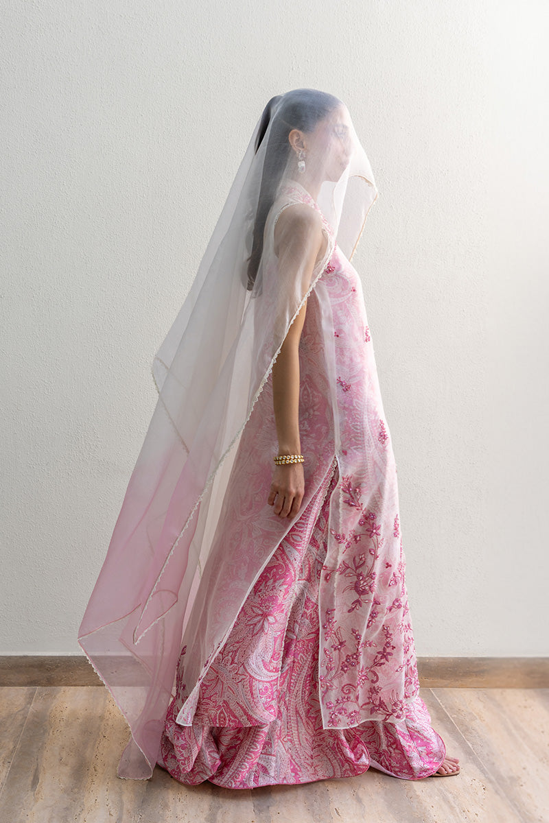 Mina Hasan | Fall Edit 26 | Sashana by Mina Hasan - Designer Dress  - Type : Ladies Clothes - Available at Libayah - 100% Original 