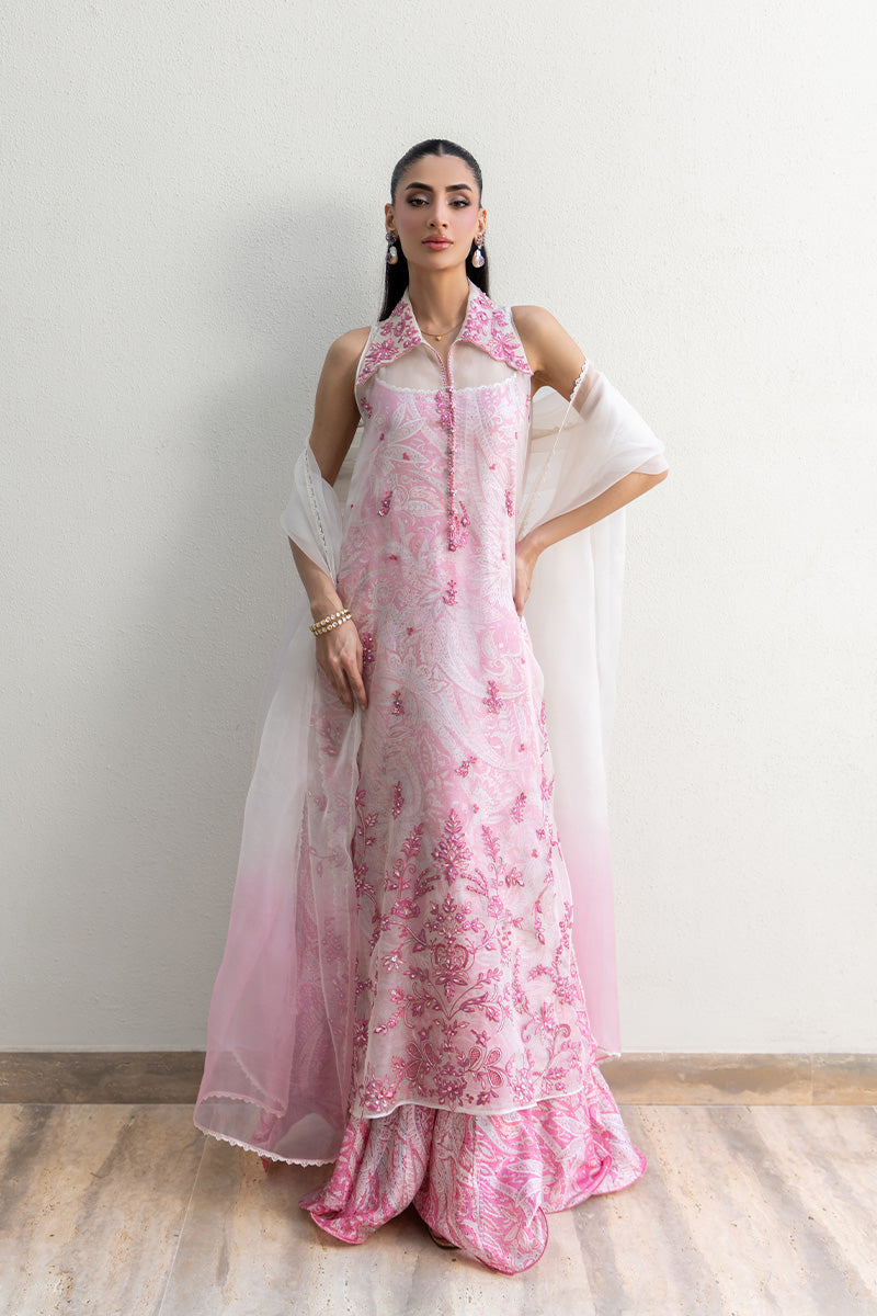 Mina Hasan | Fall Edit 26 | Sashana by Mina Hasan - Designer Dress  - Type : Ladies Clothes - Available at Libayah - 100% Original 