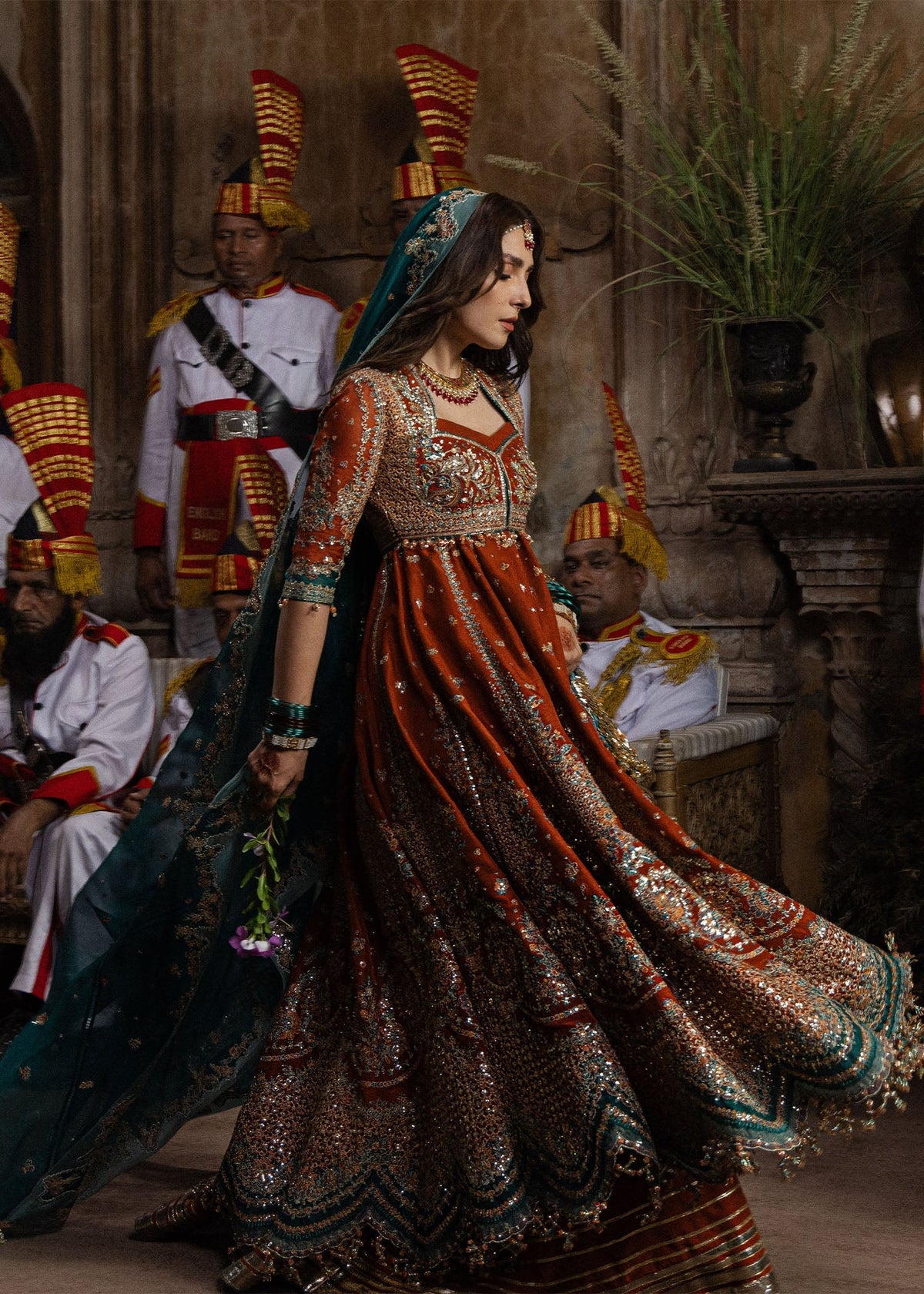 Hussain Rehar | the Doll House Festive Edit | Zarin by Hussain Rehar - Designer Dress  - Type : Ladies Clothes - Available at Libayah - 100% Original 