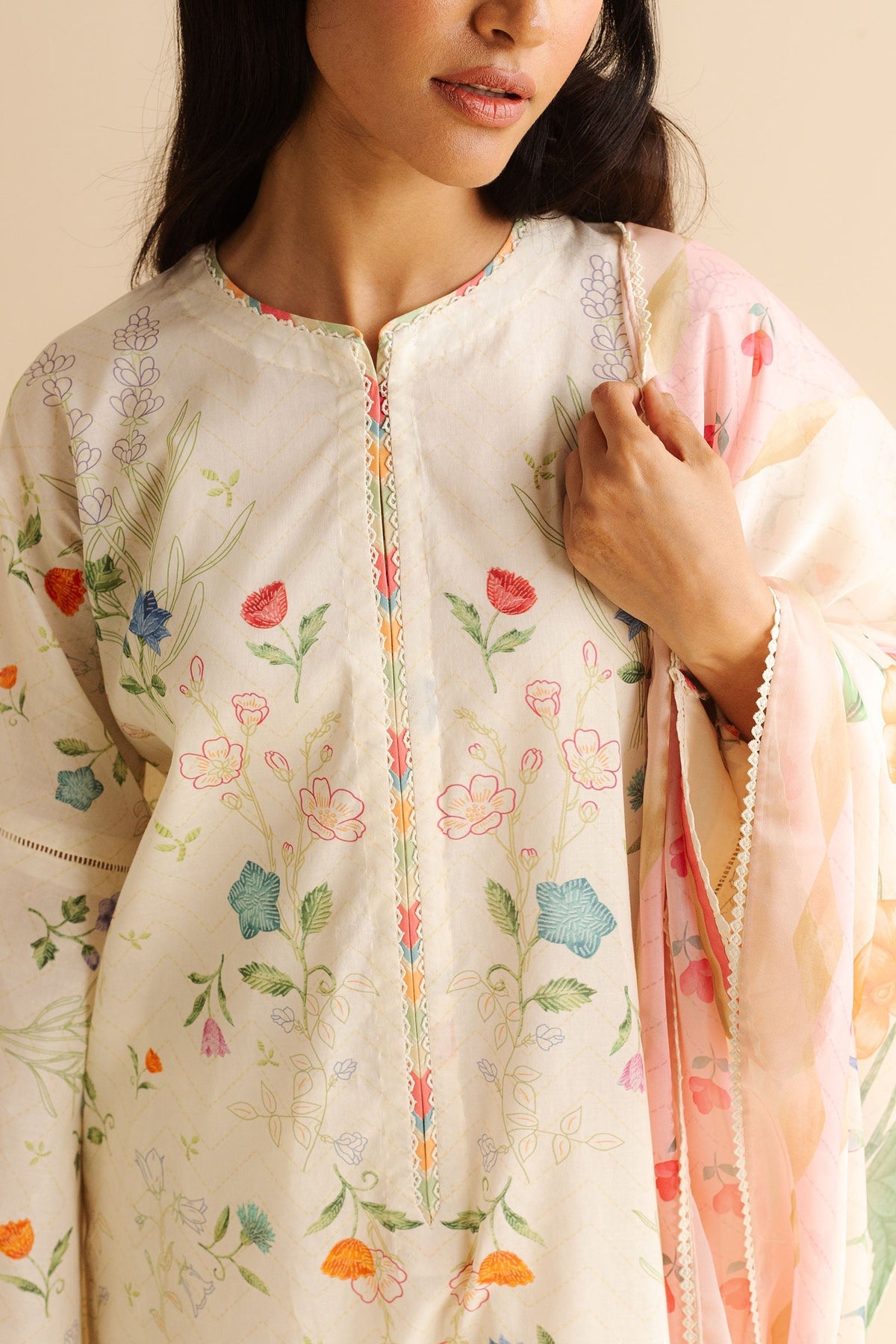 Zara Shahjahan | Coco Prints | Kaia-9B by Zara Shahjahan - Designer Dress - Type: Ladies Clothes - Available at Libayah - 100% Original