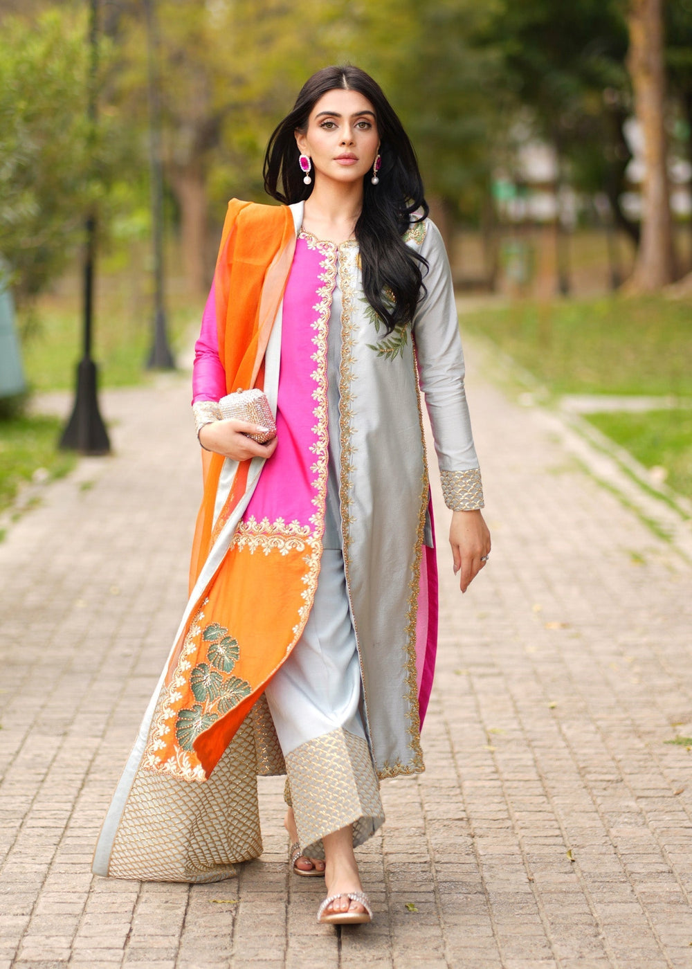 Fozia Khalid | Dilkash Festive Wear 25 | abeer by Fozia Khalid - Designer Dress  - Type : Ladies Clothes - Available at Libayah - 100% Original 