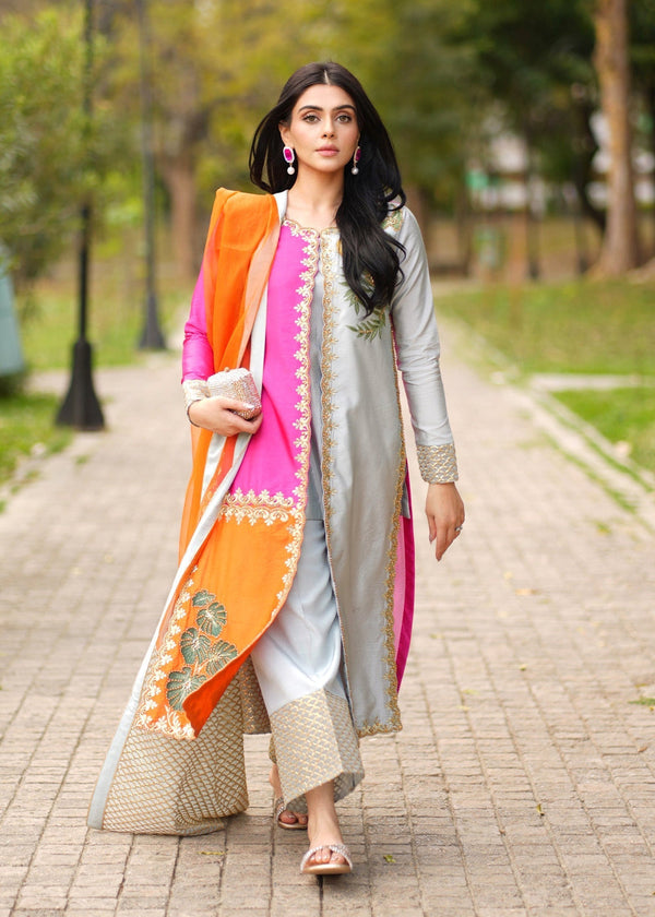Fozia Khalid | Dilkash Festive Wear 25 | abeer by Fozia Khalid - Designer Dress  - Type : Ladies Clothes - Available at Libayah - 100% Original 