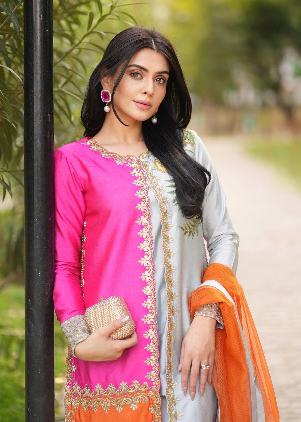 Fozia Khalid | Dilkash Festive Wear 25 | abeer by Fozia Khalid - Designer Dress  - Type : Ladies Clothes - Available at Libayah - 100% Original 