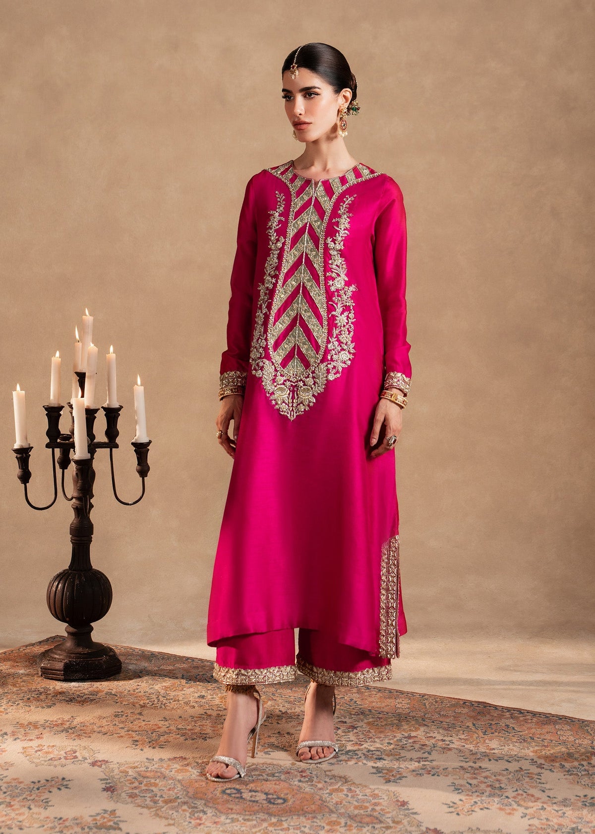 Sadaf Fawad Khan | Nafees Formals 25 | Zafeen by Sadaf Fawad Khan - Designer Dress - Type: Ladies Clothes - Available at Libayah - 100% Original
