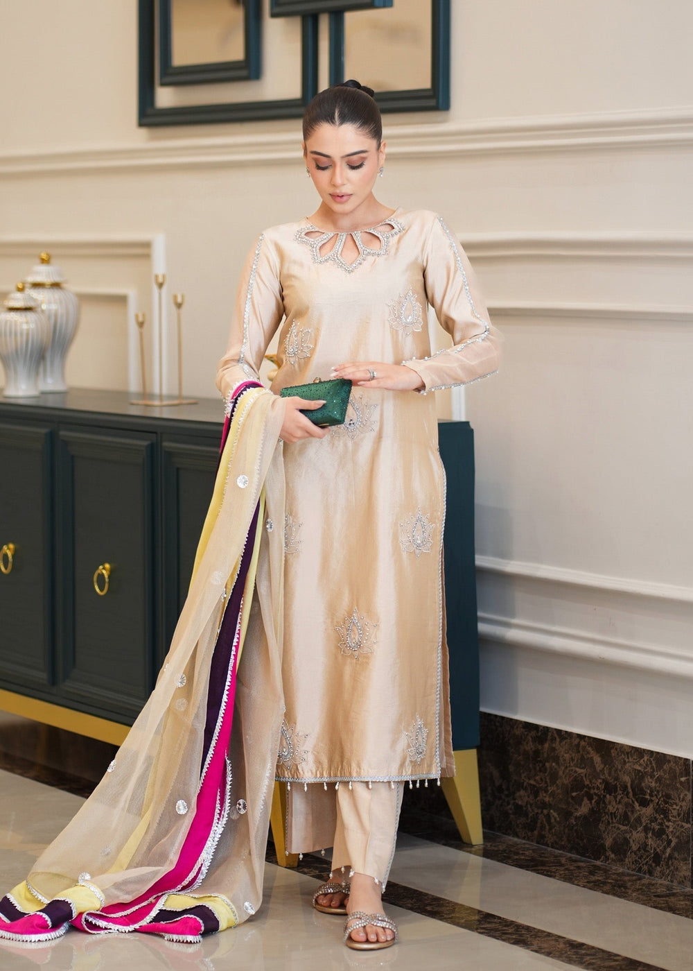 Fozia Khalid | Dilkash Festive Wear 25 | haya by Fozia Khalid - Designer Dress  - Type : Ladies Clothes - Available at Libayah - 100% Original 