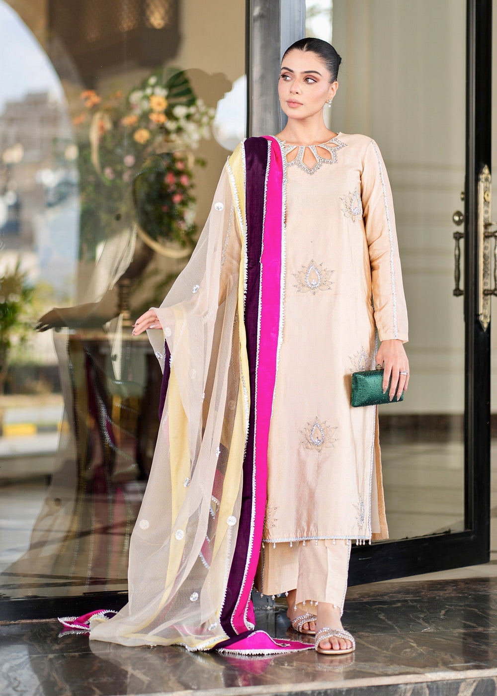 Fozia Khalid | Dilkash Festive Wear 25 | haya by Fozia Khalid - Designer Dress  - Type : Ladies Clothes - Available at Libayah - 100% Original 