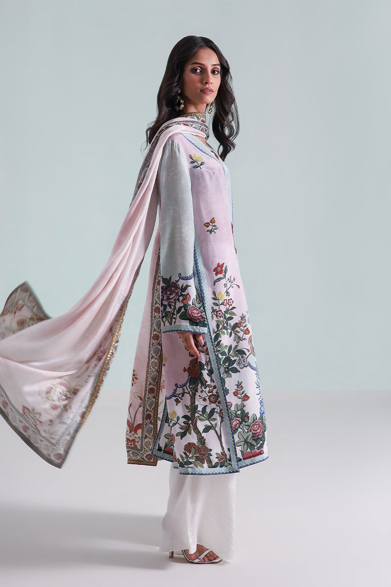 Shamaeel Ansari | The Festive Edit 26 | Phulkari - by Libayah - Registered Vendor of : Shamaeel Ansari - 100% Original Designer Dress